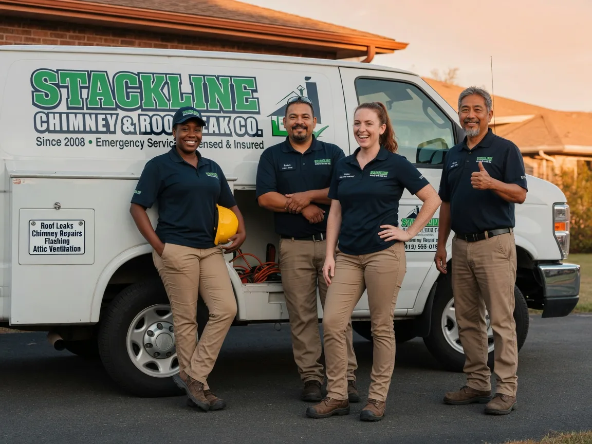 Chimney flashing repair company in North Hills, CA